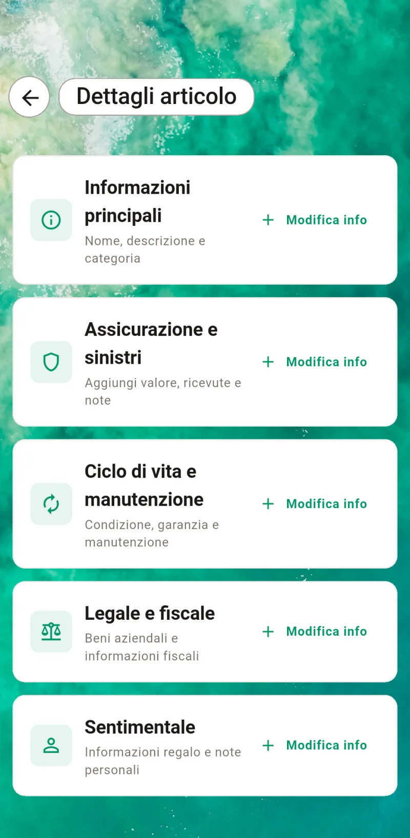 Miniatura di Sfoglia posizioni