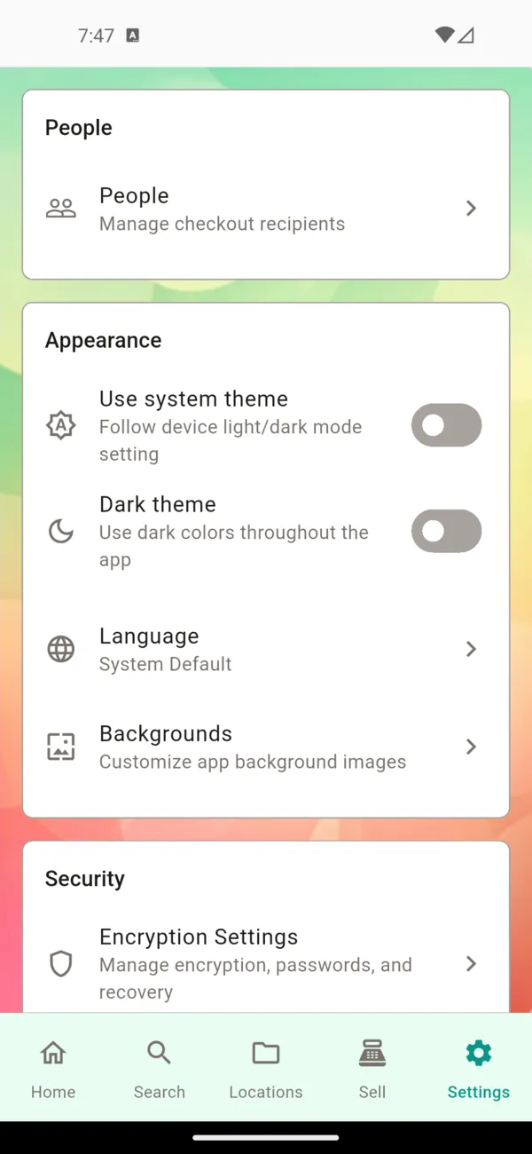Appearance Settings thumbnail